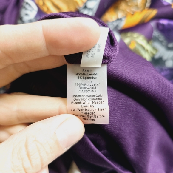 Ellen Tracy Butterfly Dress - Picture 9 of 9